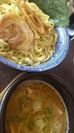 実食麺：つけ麺@麺屋　赤橙